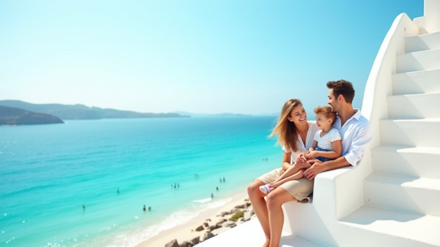 Banner for travel insurance article about Greece