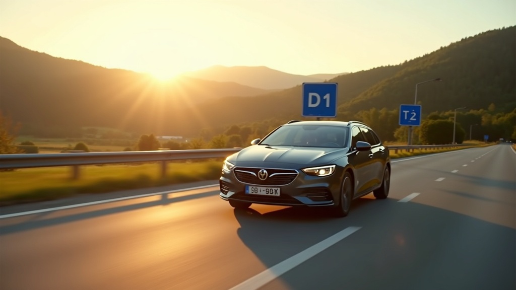 Чеська автомагістраль D1 — оформлення e-známka онлайн