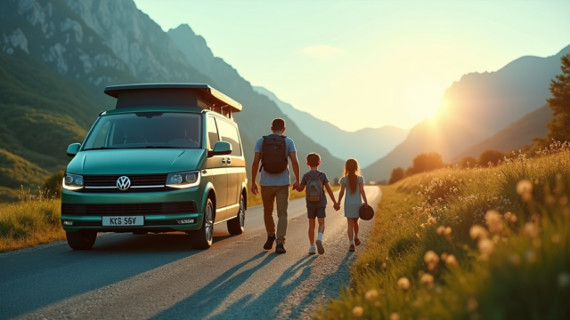 European road trip banner for vignette article