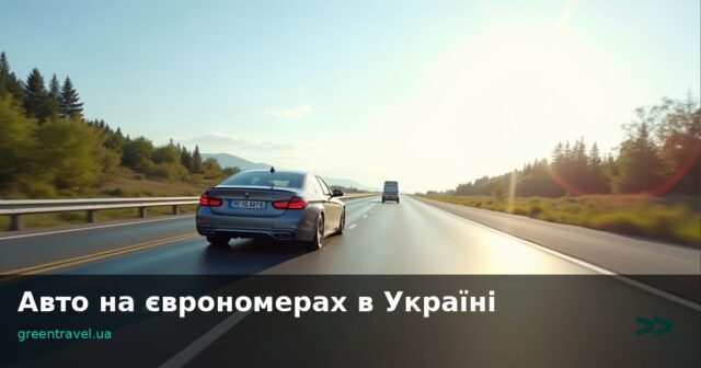 Авто на єврономерах в Україні 2026 — скільки можна їздити, документи та страховка